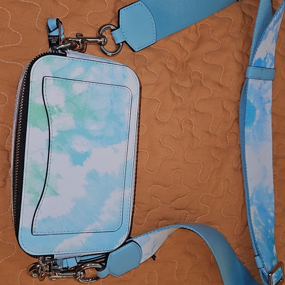 Marc Jacobs Blue and Green Crossbody Bag - Picture 6 of 10